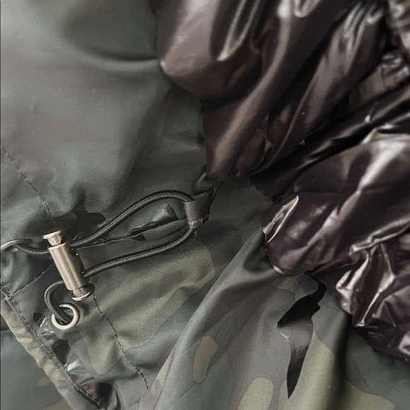 Zara Quilted Camouflage Puffer Jacket - Picture 12 of 12